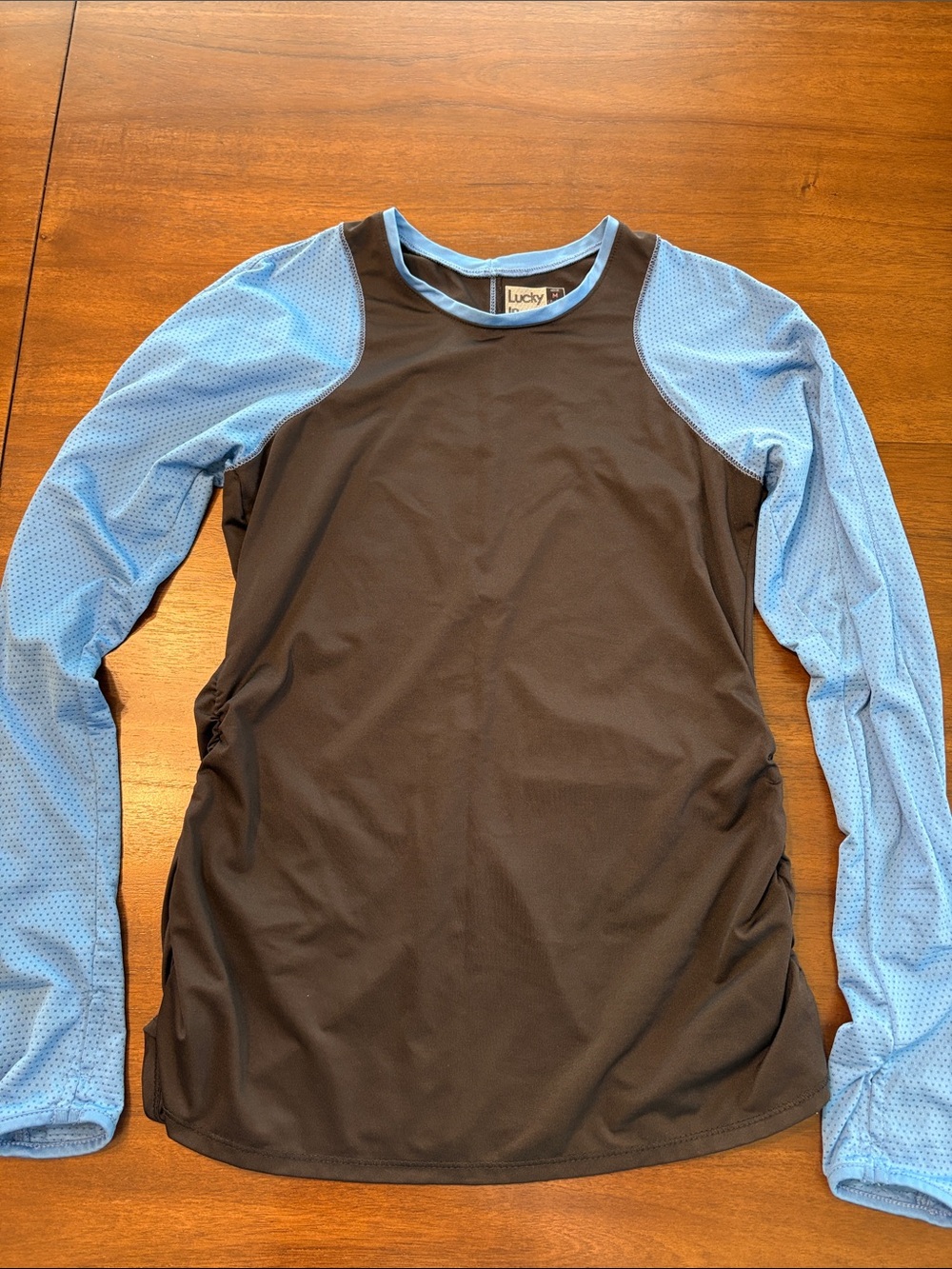 Lucky In Love black and blue long sleeve